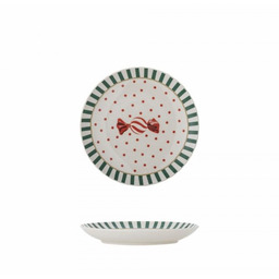 Bloomingville CHRISTMAS YULE Świąteczny Talerz Deserowy 16 cm