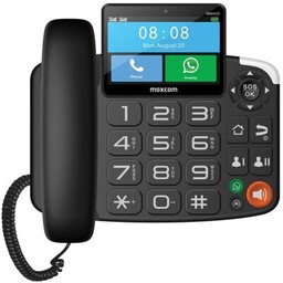 MAXCOM Telefon MM42D SE Czarny