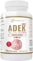 Progress Labs ADEK Forte w Oleju MCT, 120
