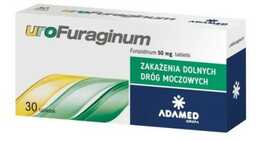 UROFURAGINUM Lek na zapalenie pęcherza - 30 tabletek