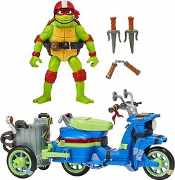 Wojownicze Żółwie Ninja Battle Cycle with Raphael figurka,