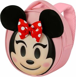 Myszka Minnie Send-Plecak Emoji, Różowy, 22 x 22