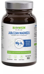 JABŁCZAN MAGNEZU + WITAMINA B6 100 KAPSUŁEK -