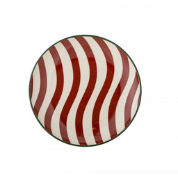 Bloomingville CHRISTMAS JOLLY Świąteczny Talerz Deserowy 16 cm