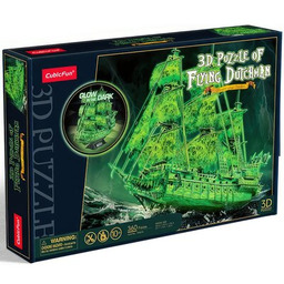 Cubicfun Puzzle 3D CUBIC FUN Statki Latający Holender