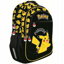 Plecak Pokemon Pikachu szkolny wielokomorowy St. Majewski