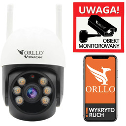 Kamera Orllo Z16 Obrotowa Alarm Ip 3MP Zewnętrzna
