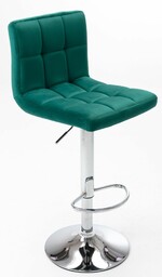 Hoker barowy new N12 tkanina pik Zielony velvet