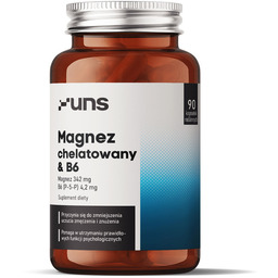UNS Magnez Chelatowany&B6 90vegcaps