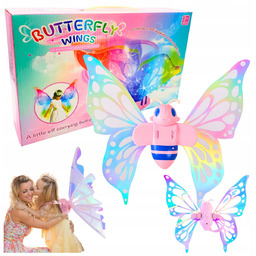 Świecące Skrzydła Motyla Elfa Na Plecy Błyszczące