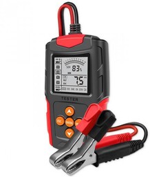 Qoltec Cyfrowy tester akumulatora z wyświetlaczem LCD 12V