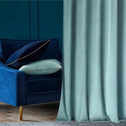 ZASŁONA WELUROWA CHARMY - MIĘTOWA 140x280 TAŚMA