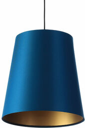 Lumes Granatowo-złota lampa wisząca nad stół - S402-Arva