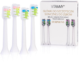 VITAMMY VIVO VITAMMY SYMPHONY KOŃCÓWKI 4 SZT. WHITE