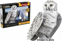 EXPLORA - Puchacz Śnieżny - Puzzle 3D -