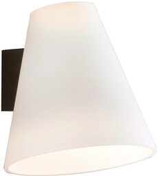 Lucande - Timido Lampa Ścienna Biały/Czarny
