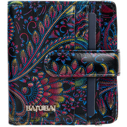 Portfel damski BajuBaj z naturalnej skóry licowej funkcjonalny