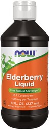 Now Foods, Elderberry Liquid, Suplement diety, 237 ml