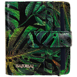 Mały portfel damski BajuBaj z naturalnej skóry licowej