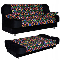 Wersalka kanapa rozkladana Sara Print Duo Family -