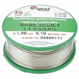 Cyna Cynel LC99.3 100g/1mm - bezołowiowa