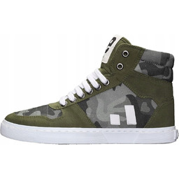 ETHLETIC TRAMPKI DAMSKIE WYSOKIE KHAKI MORO MATERIAŁ 38