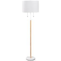 Lampa stojąca Fogo 2xE27 biała LP-0304/2F WH -