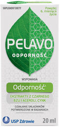 Pelavo Odporność, krople dla dzieci i niemowląt powyżej