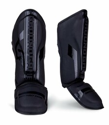 Ground Game Ochraniacze Na Piszczele "Stripe Black"
