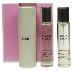 Chanel Chance Eau Fraiche, Woda toaletowa 3x20ml Twist