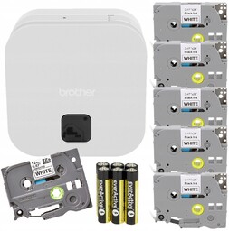 Drukarka Brother P-Touch Cube PT-P300BT 5x taśma TZE-231+