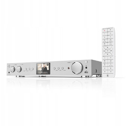 Hama DIT2105SBTX Hi-Fi Tuner, DAB+/Int Srebrny