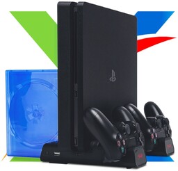 Podstawka chłodząca ładowarka PS4/PS4 SLIM/PS4 PRO FroggieX