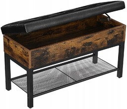 Szafka na Buty z Siedziskiem Vintage Loft