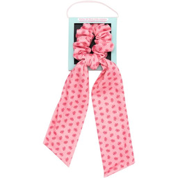 Gumowe włosy z kokardą do zbierania ze stylizacją