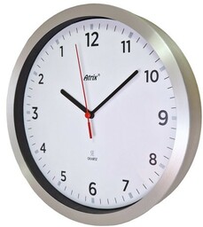 Anty-zegar ścienny aluminiowy 25cm #2