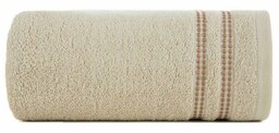 Eurofirany Ręcznik Ally 50x90 beżowy frotte 500 g/m2