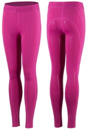 Legginsy HORZE Madison Silicone młodzieżowe różowe, rozmiar: 150