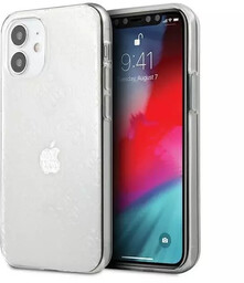 Guess GUHCP12S3D4GTR iPhone 12 mini 5,4" transparent hardcase