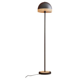 Lindby - Lonnaris Lampa Podłogowa Black/Nature