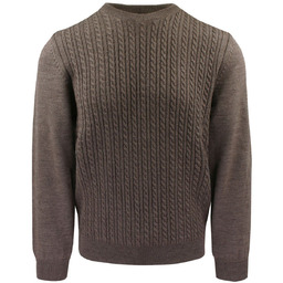 Sweter dla Mężczyzny - Lasota - Brązowy