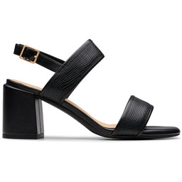 Sandały Clarks Ezoria Sling 26181300 Czarny