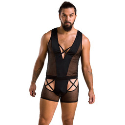 Komplet bielizny męskiej - 054 SET OSCAR black