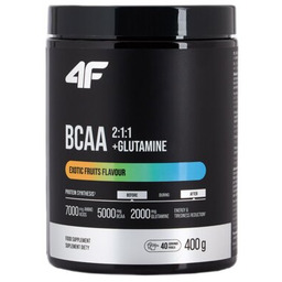 4F FUEL Aminokwasy BCAA + Glutamina (400 g)