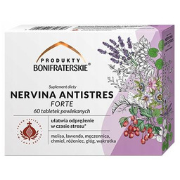 Produkty Bonifraterskie Nervina Antistres Forte, 60tabl.