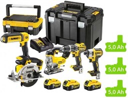 DEWALT Zestaw elektronarzędzi DCK551P3T Do 20 rat 0%