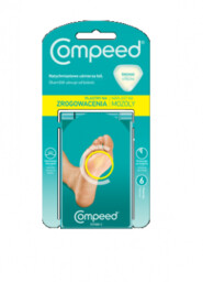 Compeed Plastry na zrogowacenia, średnie 6 szt.