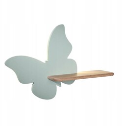 Kinkiet półeczka miętowa 5W Led 4000K Butterfly 21-84880