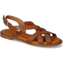 Sandały Oh my Sandals 5573 Brązowe lico