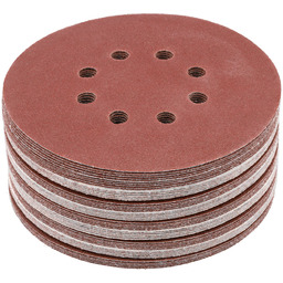 Yato KRĄŻEK ŚCIERNY NA RZEP, 8 OTWORÓW, P80